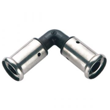 Henco knie 90° 14x14 pers - 1PK-1414