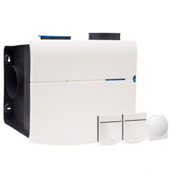 Orcon MVS-15RH CO₂B Zomernacht - Vochtsensor en 2x CO₂-sensor - Eurostekker