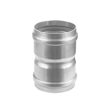 Burgerhout Alu-fix Verbindingsstuk Mof/mof 100