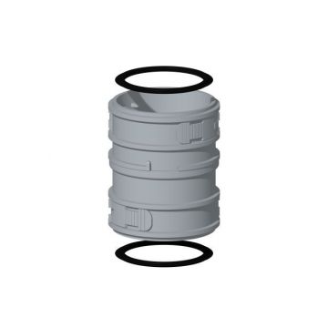 Burgerhout Flex Koppelstuk Flex-flex 130mm