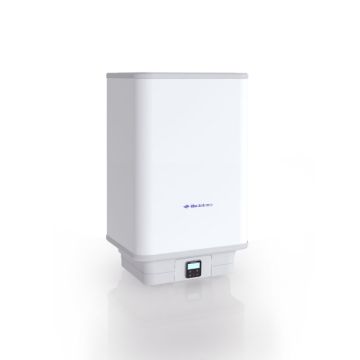 Vooraanzicht van de Itho Daalderop Smartboiler Mono met een inhoud van 50 liter