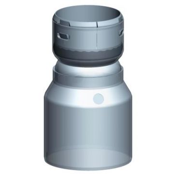 Ubbink Koppelstuk - Spie Ø80/flex 50 - Pptl