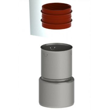 Burgerhout Koppelst Rvs 80-60 Spie-flex