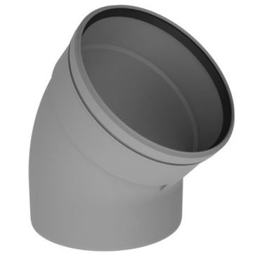 Burgerhout Pp Rookgasbocht 200 Mm Star 45 Graden