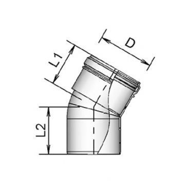 Burgerhout Pp Rookgasbocht 100 30°