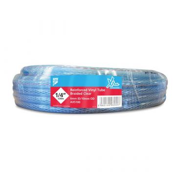 Aspen Xtra condensslang PVC transparant versterkt 1/4" - rol van 30 meter