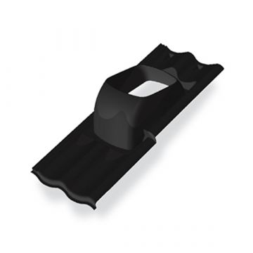 Burgerhout doorvoerpan 2-pans D verstelbaar sneldek 25-45°