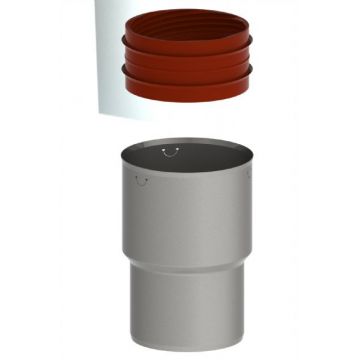 Burgerhout Koppelst Rvs 80-80 Spie-flex