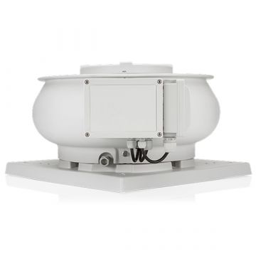 Vooraanzicht van de Itho Daalderop CAS 3.1 S dakventilator 230V