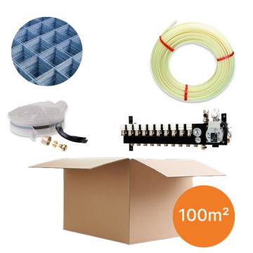 Inhoud vloerverwarmingspakket