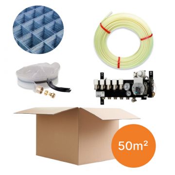 Inhoud vloerverwarmingspakket