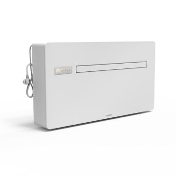 Fire + ice monoblock warmtepomp vooraanzicht