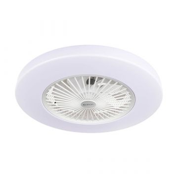 Eurom plafond ventilator LRC - wit - ingebouwde lamp