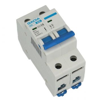 Gacia lastschakelaar 2 polig 63A hoofdschakelaar