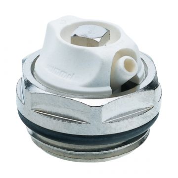 Hummel ontluchter draaibaar 1/2" 1x buitendraad - met o-ring