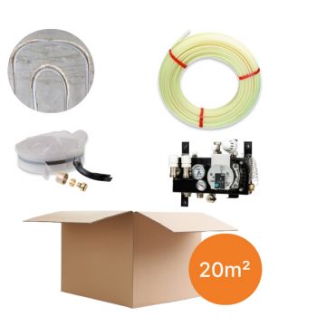 Inhoud vloerverwarmingspakket