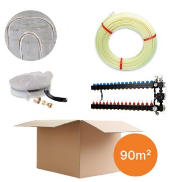 Inhoud vloerverwarmingspakket