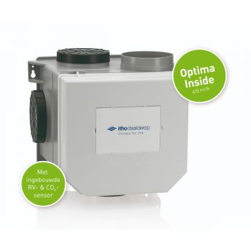 Ventilatiepakket Optima Inside CVE-S ECO HP van Itho Daalderop
