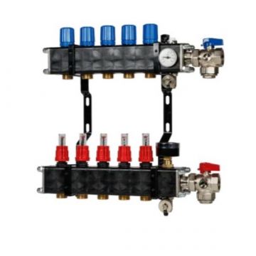 VTE composiet open verdeler - 5 groeps 