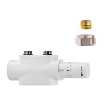 Multilux aansluitset haaks/recht - 15mm