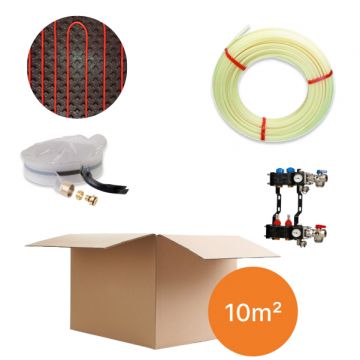 Inhoud vloerverwarmingspakket
