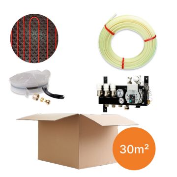 Inhoud vloerverwarmingspakket