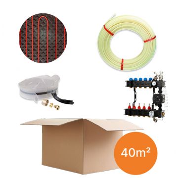 Inhoud vloerverwarmingspakket