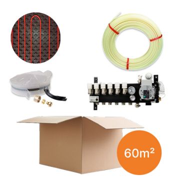 Inhoud vloerverwarmingspakket
