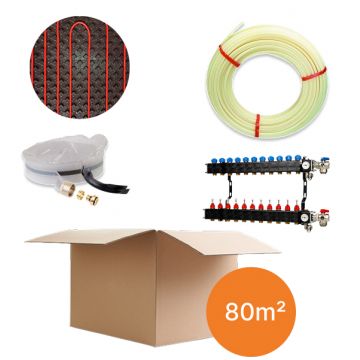 Inhoud vloerverwarmingspakket
