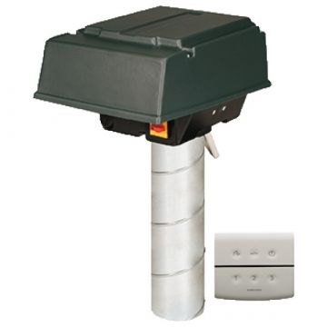 Orcon MPV-10WR pijpdakventilator met RF-bediening