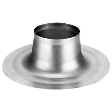 Burgerhout aluminium plakplaat voor rookgasdoorvoer 200 mm