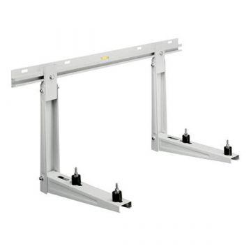 Rodigas wandbeugel MS219 met inschuifrail - voor airco's tot 140kg - wit