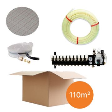 Inhoud vloerverwarmingspakket