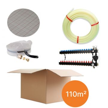 Inhoud vloerverwarmingspakket