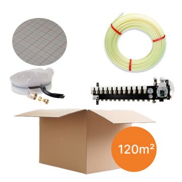 Inhoud vloerverwarmingspakket
