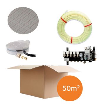 Inhoud vloerverwarmingspakket