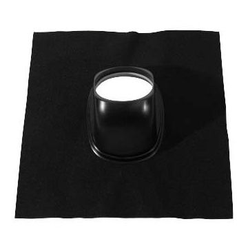 Ubbink Ubiflex pan universeel Ø214mm 25-45° 700x1000mm zwart