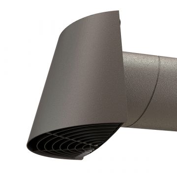 Ubbink Contego geïsoleerde muurdoorvoer ø160 - 150 - zwartgrijs