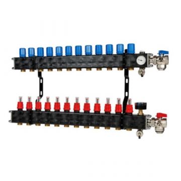 VTE composiet open verdeler - 12 groeps 