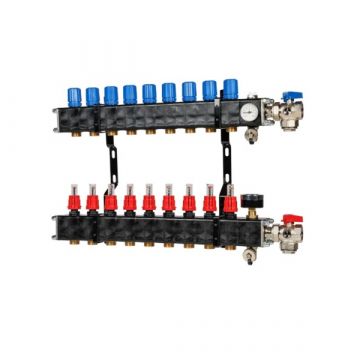 VTE composiet open verdeler - 9 groeps 