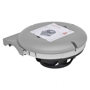 Vooraanzicht van de Zehnder ComfoFan Silent Move Up ventilatiebox - Perilex