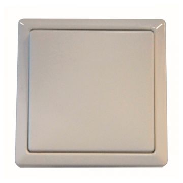 Vooraanzicht van de Zehnder pulsschakelaar