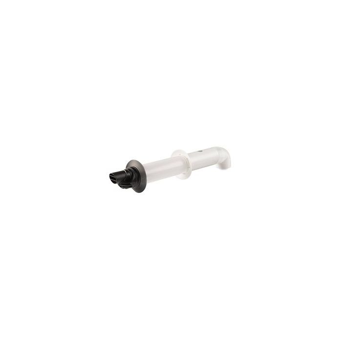Ubbink Rolux 5H muurdoorvoer HR Ø60/100mm - met 87° bocht