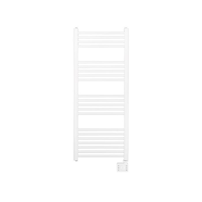 Vooraanzicht van de Eurom Sani badkamerradiator 1000 Wifi - wit