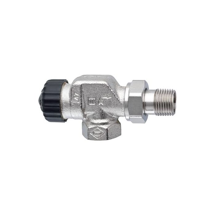 Heimeier Radiatorafsluiter Calypso Thermostatische Afsl- 1-2- Haaks Verkeerd Verkorte Versie