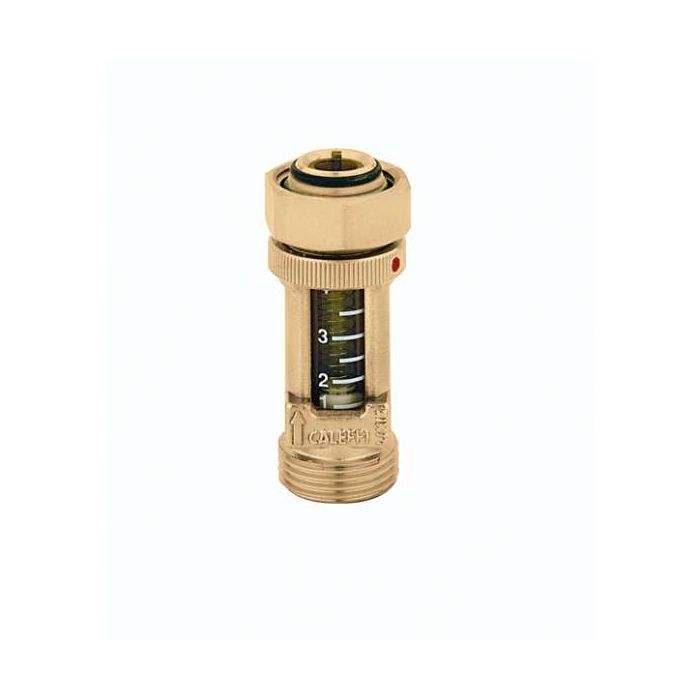 Caleffi 669 debietmeter 3/4" wartel x buitendraad
