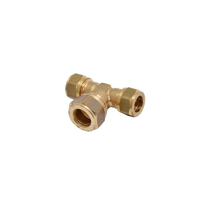 Knel T-stuk verlopend - 15 x 22 x 15mm