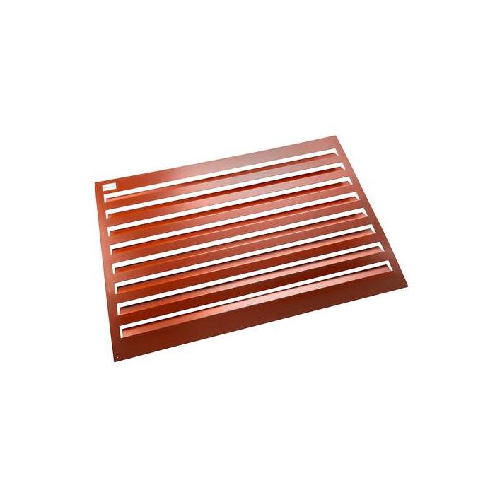Evolar omkasting achterplaat - Medium 800 x 1100mm - rood