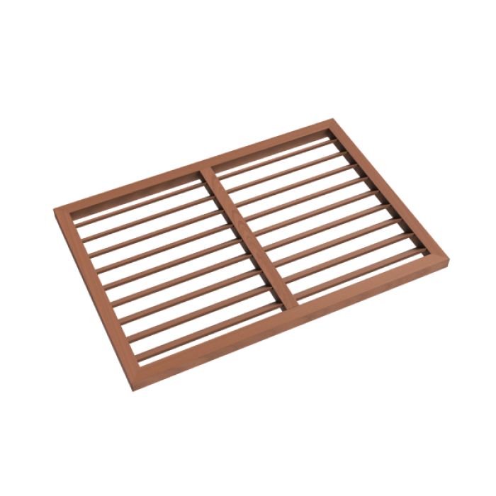Evolar omkasting achterplaat - Medium 800 x 1100 - houtlook