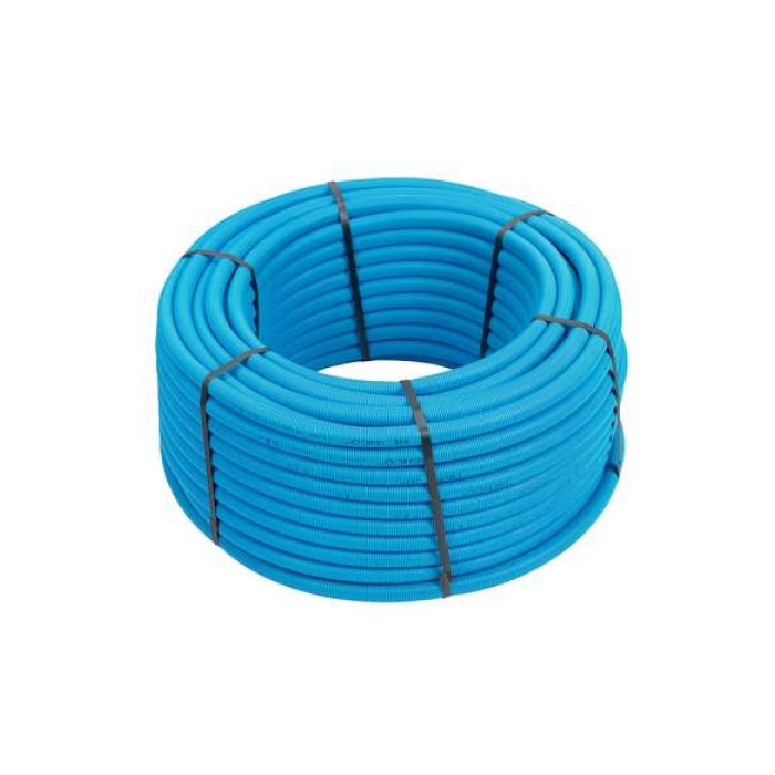 Henco Alupex buis 20x2 25m standard met mantel - blauw
